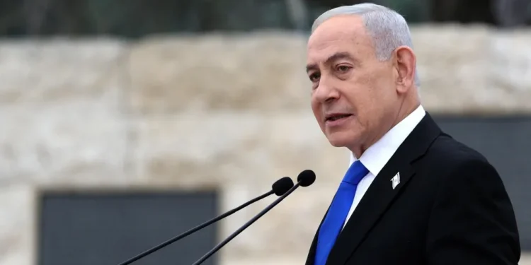 Israel's Prime Minister Benjamin Netanyahu
