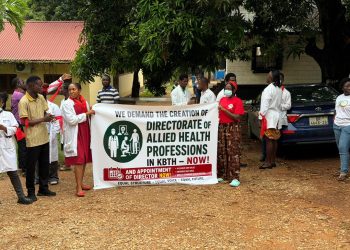 Allied Health Professionals protest over delayed Directorate