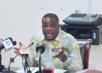 Minister for Roads and Highways, Kwame Governs Agbodza