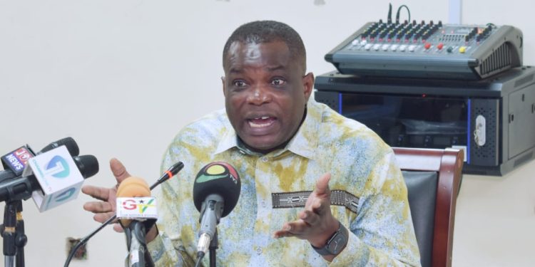 Minister for Roads and Highways, Kwame Governs Agbodza