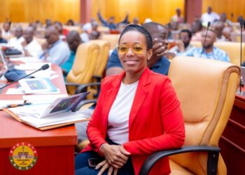 Member of Parliament for Klottey Korle, Zanetor Agyeman-Rawlings,