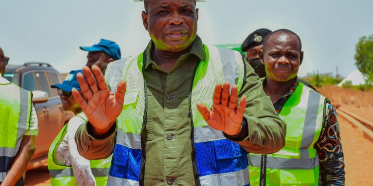 Minister for Roads and Highways, Kwame Governs Agbodza
