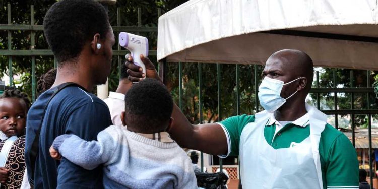Ebola screening (File image)
