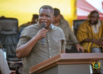 Minister for Roads and Highways, Kwame Governs Agbodza
