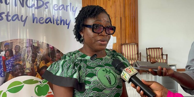 Physician specialist at the Korle Bu Teaching Hospital, Dr. Felicia Akuribire