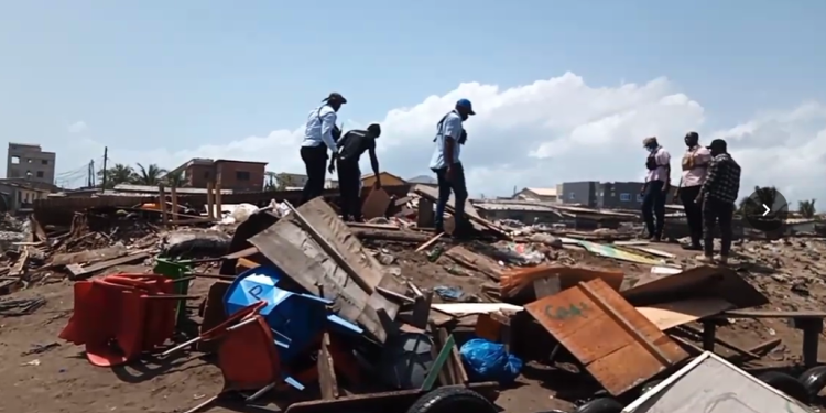 Ablekuma West ghetto structures demolished