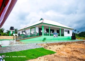 Newly commissioned Fahiakobo CHPS compound