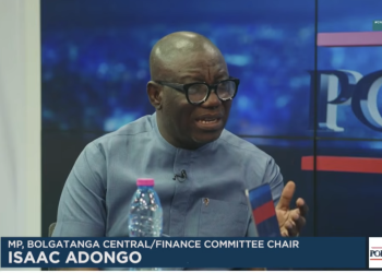 Chairman of Parliament’s Finance Committee and Member of Parliament for Bolgatanga Central, Isaac Adongo
