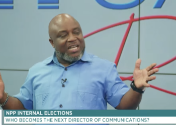 Gordon Asare Bediako, an aspiring Director of Communications for the New Patriotic Party (NPP)