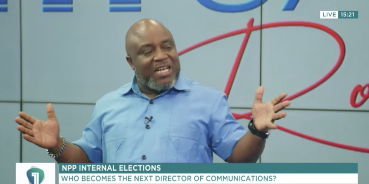 Gordon Asare Bediako, an aspiring Director of Communications for the New Patriotic Party (NPP)
