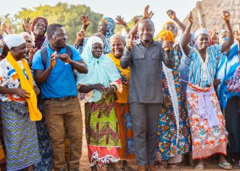 Kolo Nafaso beneficiaries and partners in Bimbilla