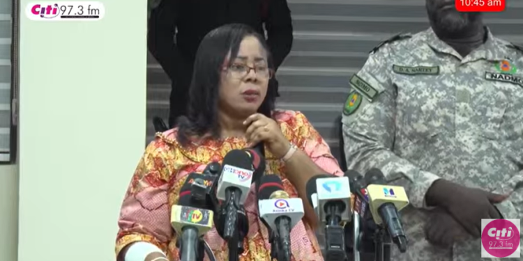 Greater Accra Regional Minister, Linda Ocloo