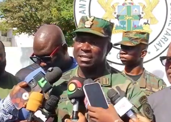 Director of Operations at NAIMOS, Colonel Dominic Buah