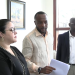 From the left: Her Excellency Imane Ouaadil (Moroccan Ambassador to Ghana), Jerry Ahmed Shaib (Weija Gbawe MP) and   Nana Asafo-Adjei Ayeh (Bosome Freho MP)