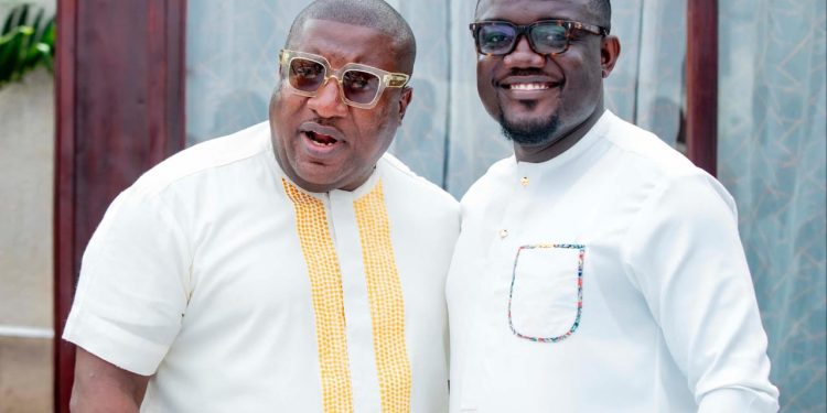 Henry Nana Boakye (left) and By Goodfellow Dei Ofei (right)