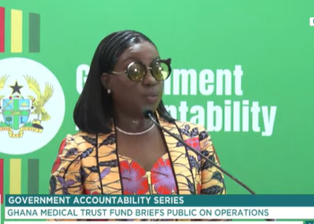 Administrator of the Ghana Medical Trust Fund, popularly known as Mahama Cares, Adjoa Obuobia Darko-Opoku