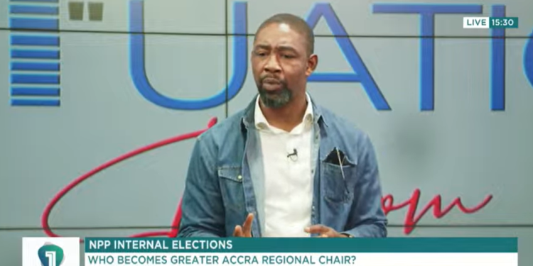 Former Health Minister and Greater Accra Regional Chairman hopeful of the New Patriotic Party (NPP), Dr. Bernard Okoe Boye