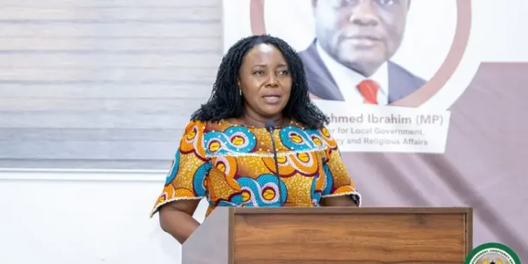 Deputy Minister for Local Government, Chieftaincy and Religious Affairs, Rita Naa Odoley Sowah