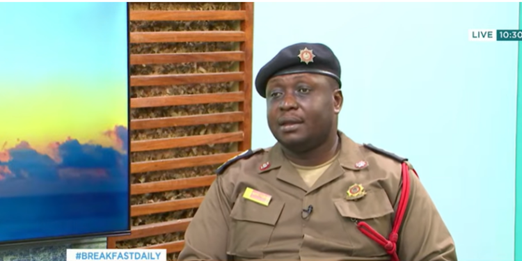 Assistant Divisional Officer of the GNFS, Alex King Nartey
