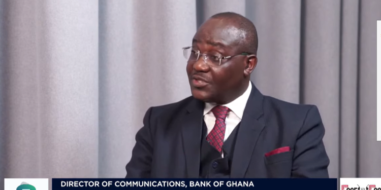 Director of Communications at the Bank of Ghana, Bernard Otabil