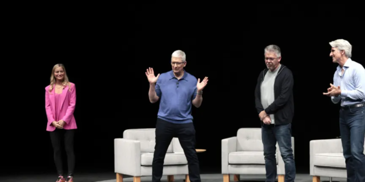 Tim Cook in 2024 talking about the abilities of AI in Apple products.