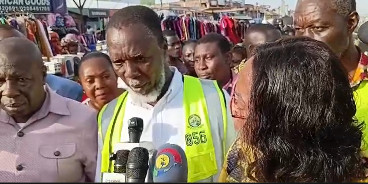 Municipal Chief Executive of the Okaikwei North Municipal Assembly, Christian Tetteh Badger