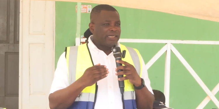 Minister for Roads and Highways, Kwame Governs Agbodza