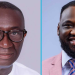 Former MP for Ashanti Akim South Andy Appiah -Kubi(left), Ohene Kwame Frimpong incumbent MP(right)
