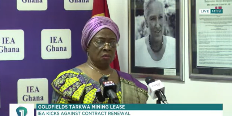 Sophia Akuffo, former Chief Justice and a fellow at the Institute of Economic Affairs (IEA)