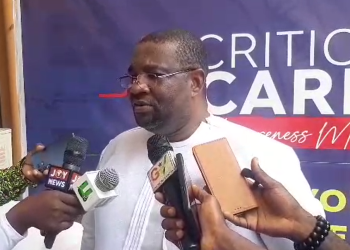 The Director of the Medical Training and Simulation Centre at the University of Ghana Medical Centre (UGMC), Dr. Christian Owoo