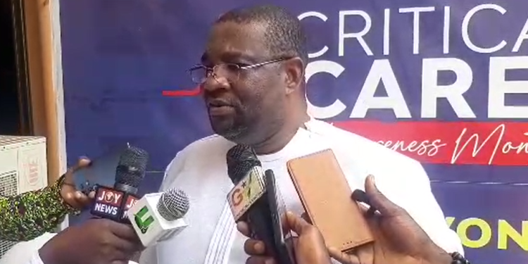 The Director of the Medical Training and Simulation Centre at the University of Ghana Medical Centre (UGMC), Dr. Christian Owoo