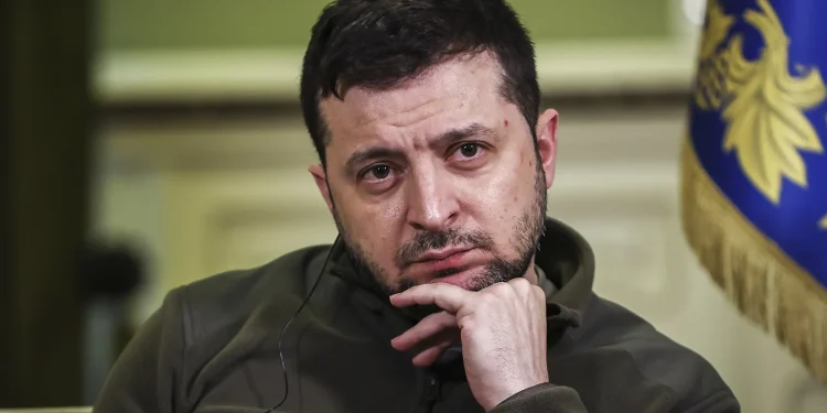 Volodymyr Zelensky - Photograph: Emin Sansar/Getty Images
