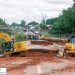 File image of some equipment working on roads under Big Push