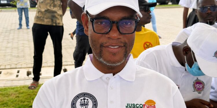 President of the Judicial Service Staff Association of Ghana (JUSAG), Samuel Afotey Otu