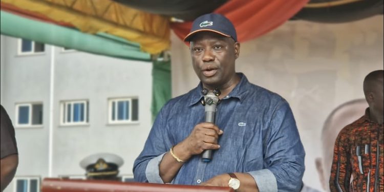 Minister for Lands and Natural Resources, Emmanuel Armah-Kofi Buah