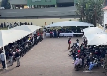 Ghanaians at Ghana High Commission in South Africa
