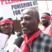 Residents of Gbetsile protest