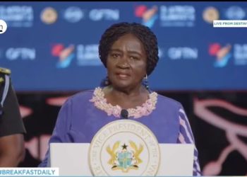Vice President, Jane Naana Opoku-Agyemang