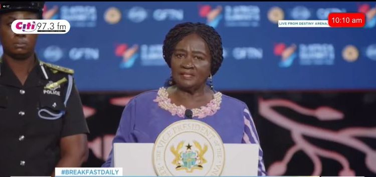 Vice President, Jane Naana Opoku-Agyemang