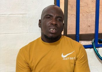 The convict, Agyarko Richard