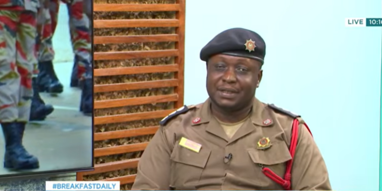Assistant Divisional Officer of the GNFS, Alex King Nartey