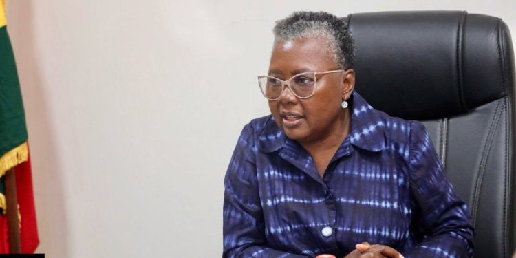 Minister for Fisheries and Aquaculture, Emelia Arthur