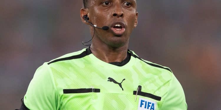 Somali referee Omar Abdulkadir Artan
