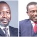 Attorney General, Dr. Dominic Ayine (left) and Special Prosecutor, Kissi Agyebeng (right)