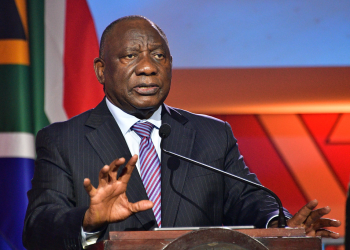 South African President Cyril Ramaphosa