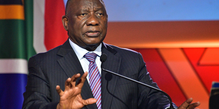 South African President Cyril Ramaphosa