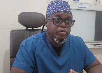 President of the Komfo Anokye Doctors Association (KADA), Dr. Michael Leat