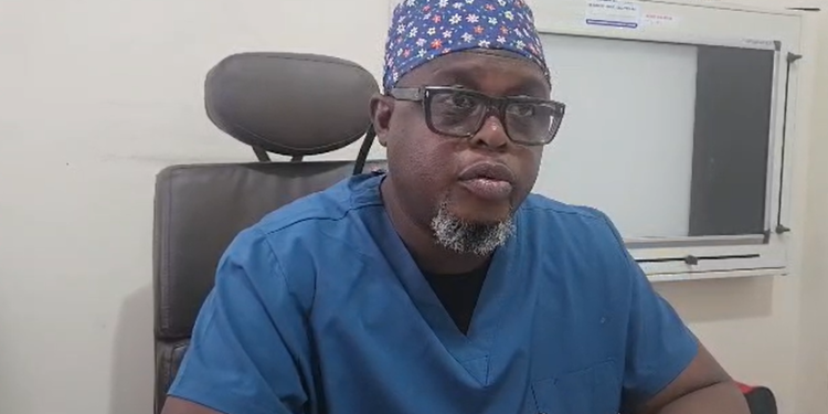 President of the Komfo Anokye Doctors Association (KADA), Dr. Michael Leat