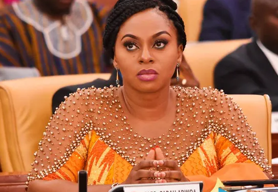 Former MP for Dome-Kwabenya, Sarah Adowa Safo