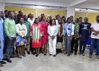 GIZ, MFWA officials with journalists and CSOs